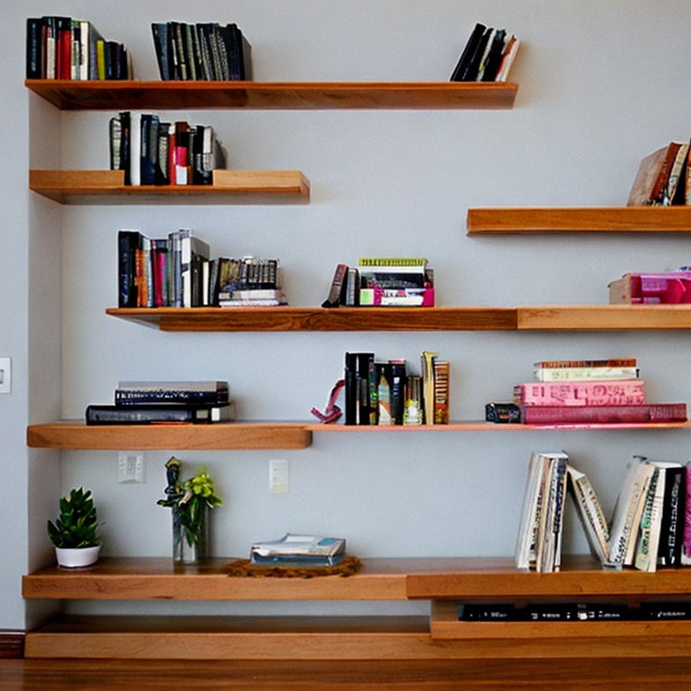 What Is The Ideal Depth For Floating Bookshelves